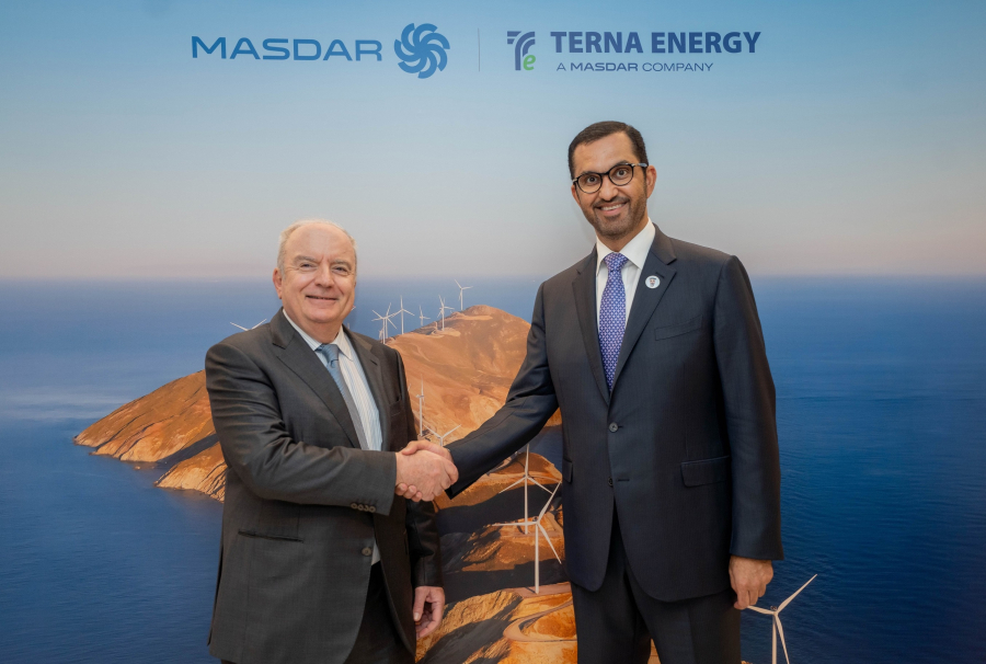 Η Masdar oδηγεί σε νέα εποχή ανάπτυξης την TΕΡΝΑ Ενεργειακή