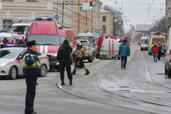 Τριήμερο πένθος στην Αγ. Πετρούπολη λόγω της τρομοκρατικής επίθεσης