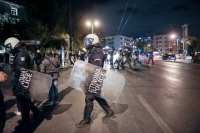 Επεισόδια στο κέντρο της Αθήνας, βανδαλισμοί στο μετρό και χημικά