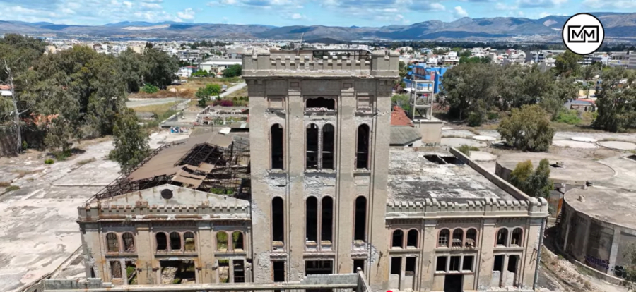 «Κρόνος» της Ελευσίνας: Η άνοδος και η πτώση του βιομηχανικού συγκροτήματος (drone βίντεο)