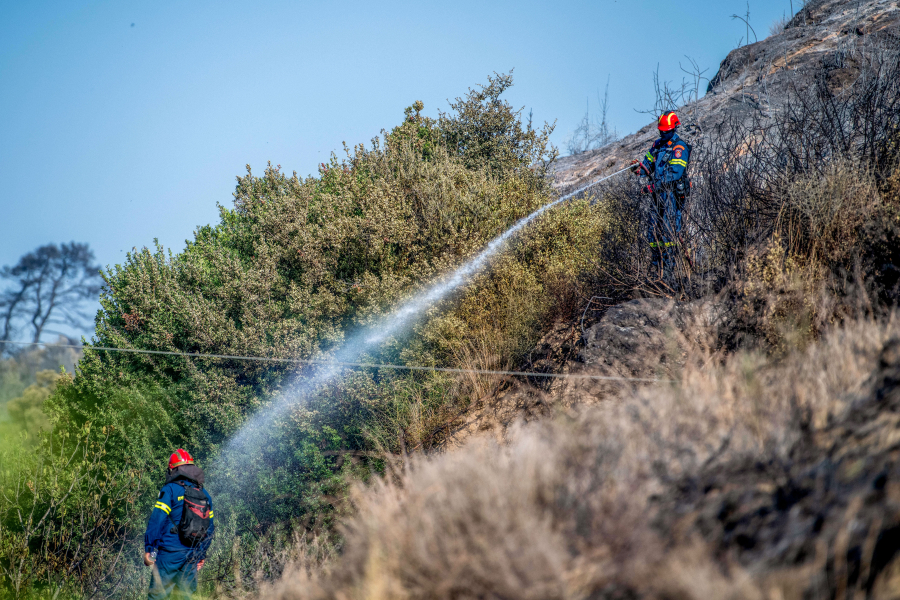 Υπό έλεγχο τέθηκαν όλα τα μέτωπα φωτιάς στην Πρέβεζα