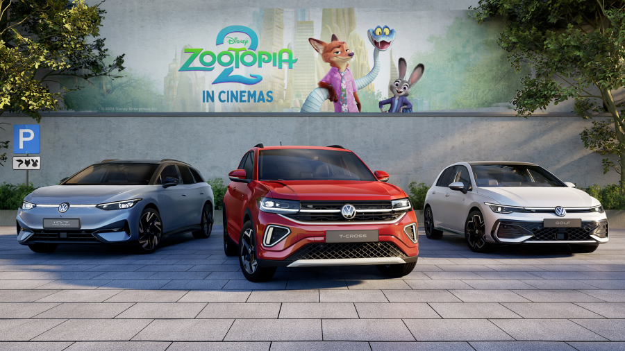 Volkswagen: Παγκόσμια συνεργασία με τα Walt Disney Animation Studios για την κυκλοφορία της ταινίας «Zootopia 2»