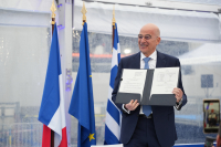 Στη Γαλλία σήμερα ο Δένδιας για την ύψωση της ελληνικής σημαίας στη φρεγάτα «Νέαρχος»