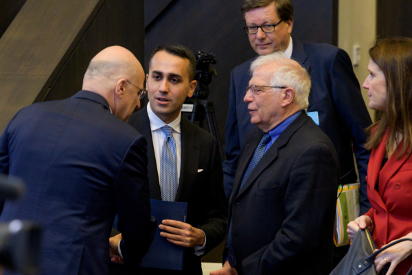 Ενημέρωση Δένδια στους Ευρωπαίους ομολόγους του για την επίσκεψή του στην Οδησσό