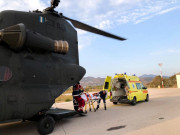Σωτήριες αεροδιακομιδές για πρόωρο τοκετό και ακρωτηριασμένο 20χρονο