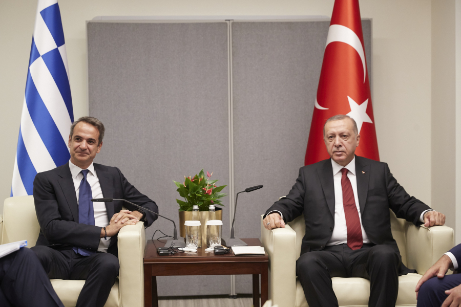 Θετικό κλίμα και συμφωνία για το «πλαίσιο» των συζητήσεων στη συνάντηση Μητσοτάκη - Ερντογάν