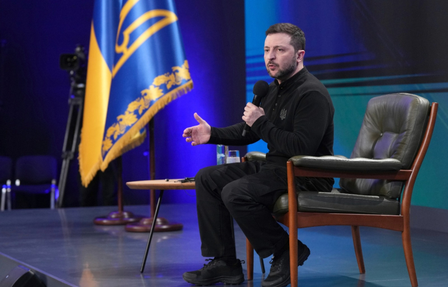 Έτοιμος να παραιτηθεί ο Ζελένκσι για την ειρήνη στην Ουκρανία και την ένταξη στο ΝΑΤΟ