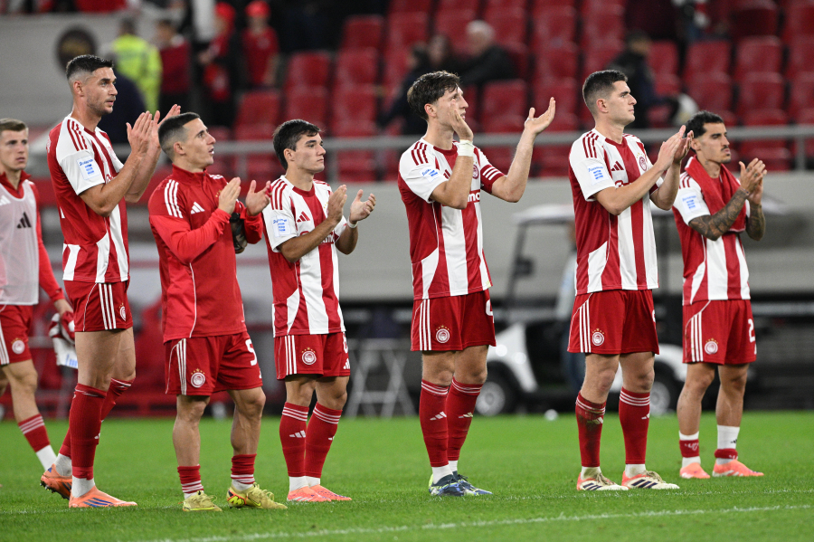 Ολυμπιακός - Ατρόμητος 3-0: Άνετη νίκη στη Super League πριν τη Ρεάλ Μαδρίτης