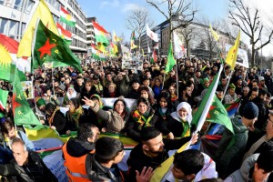 «Διέλυσε» μεγάλη διαδήλωση Κούρδων η γερμανική αστυνομία