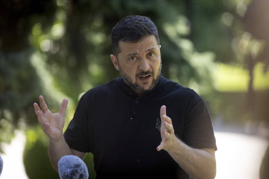 Ζελένσκι προς Τραμπ: Ο Πούτιν δεν είναι ισχυρότερος από τη Χαμάς, χρειάζεται πίεση