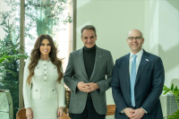 Κυριάκος Μητσοτάκης: Συνάντηση με Κίμπερλι Γκίλφοϊλ και Στίβεν Μίραν