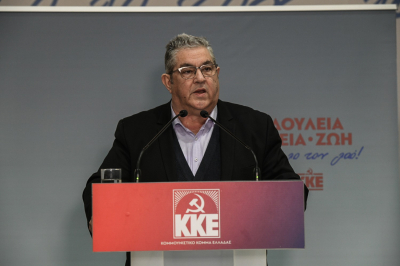 Στην Καλογρέζα με στελέχη ΚΚΕ ο Κουτσούμπας, «οι αγώνες συνεχίζονται ούτως ή άλλως»