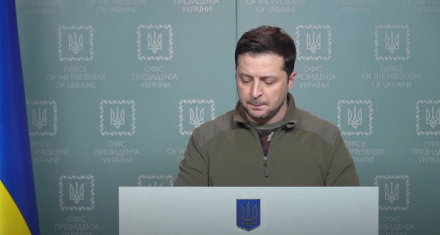 Δραματικό διάγγελμα Ζελένσκι: Είστε εγκληματίες πολέμου, επιτεθήκατε σε κατοικημένη περιοχή στο Χάρκοβο