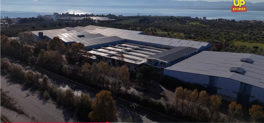 Το κτίριο «φάντασμα» της θρυλικής NEOSET που οδηγήθηκε σε λουκέτο (video drone)