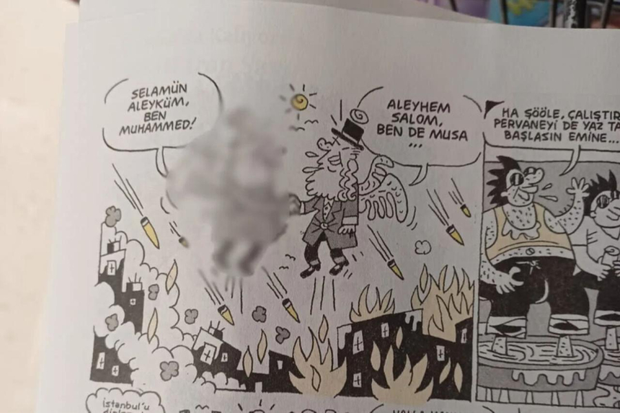 Οργή στην Τουρκία για σκίτσο που υποτίθεται πως αναπαριστά τον Μωάμεθ: Συνελήφθη ο καρτουνίστας (εικόνες)