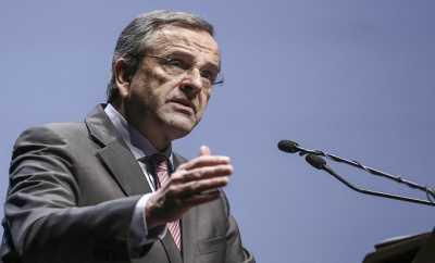 Όχι Σαμαρά σε ντιμπείτ - «Ο ΣΥΡΙΖΑ έχει κρυφή ατζέντα που οδηγεί σε χρεοκοπία»