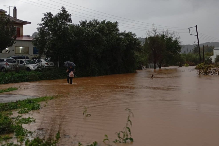 Κακοκαιρία: Μήνυμα 112 σε Ιωάννινα και Άρτα