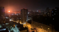 Στις φλόγες το Κίεβο: Μεγάλη ρωσική επίθεση με drones και πυραύλους