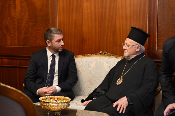 Ν. Ανδρουλάκης: «Κάθε συνάντηση με τον Οικουμενικό Πατριάρχη είναι μάθημα ανθρωπιάς, ενσυναίσθησης και διορατικότητας»