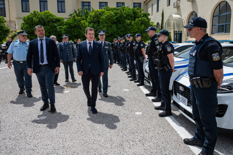 Δωρεά περιπολικών και μοτοσικλετών από τον Όμιλο ΔΕΗ στην Άμεση Δράση Αττικής