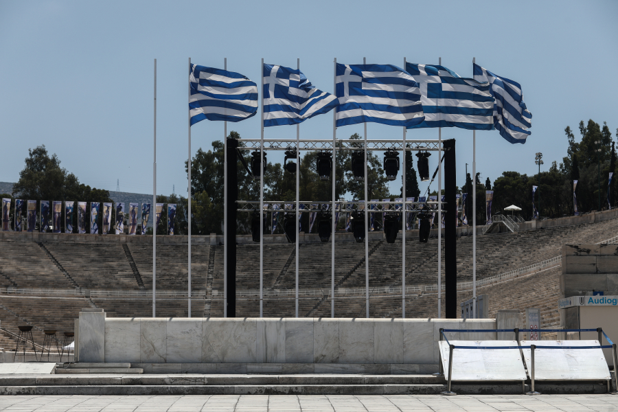 Dior: Οι πρώτες φωτογραφίες από την πρόβα των μοντέλων στο Καλλιμάρμαρο