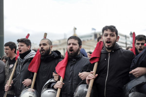 Κυκλοφοριακές ρυθμίσεις στο κέντρο, λόγω συγκέντρωσης στα Προπύλαια