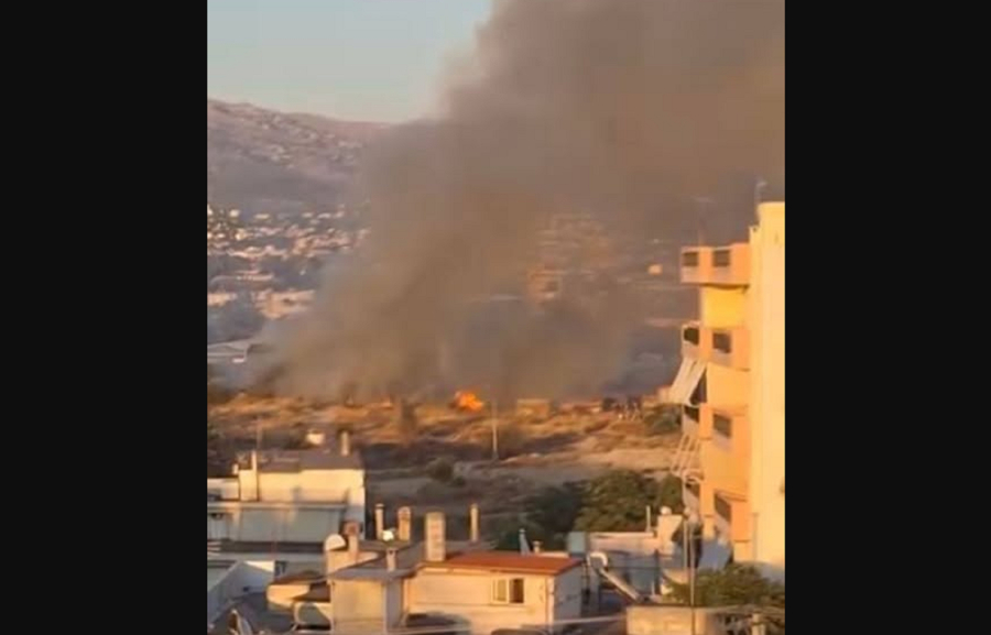 Φωτιά τώρα στις Αχαρνές