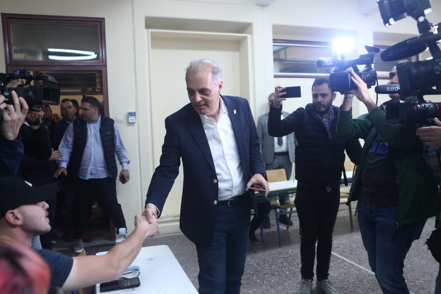 Εκλογές 2023: Ψήφισε ο Βελόπουλος, «ό,τι πει η Μακεδονία, ό,τι πει η Ελλάδα»