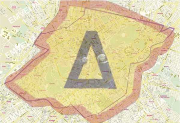 Έως αύριο σε ισχύ ο μικρός δακτύλιος