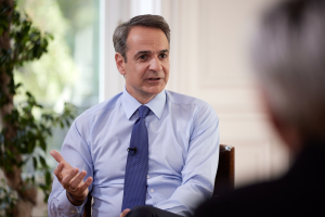 «Η Ελλάδα χρειάζεται σήμερα σταθερό τιμόνι με σαφή πορεία»