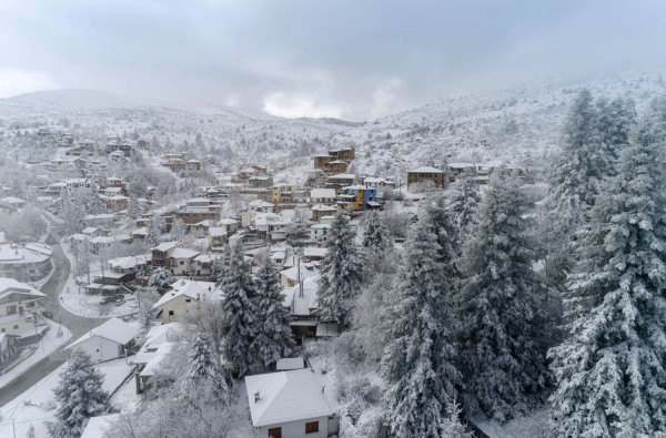 Τσουχτερό κρύο επικρατεί στη Βόρεια Ελλάδα : -12 βαθμούς στο Καϊμακτσαλάν
