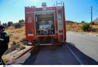 Φωτιά τώρα στα Ψαχνά Ευβοίας, εστάλη μήνυμα από το 112