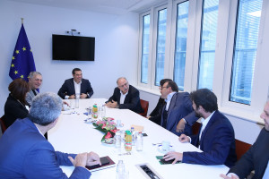 Συνάντηση Τσίπρα με την Ευρωομάδα του ΣΥΡΙΖΑ - Προοδευτική Συμμαχία