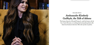 New York Times: «Η πρέσβης Κίμπερλι Γκίλφοϊλ, το πρόσωπο που συζητά όλη η Αθήνα»