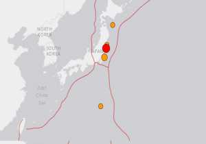 Ισχυρότατος σεισμός έπληξε την Ιαπωνία - Tσουνάμι στην Φουκουσίμα