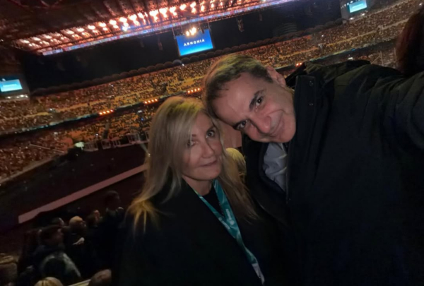 Χειμερινοί Ολυμπιακοί αγώνες: Η selfie του Μητσοτάκη από το Σαν Σίρο και το σχόλιο