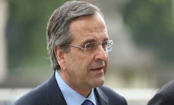 Στο φράγμα των Φιλιατρών ο Αντώνης Σαμαράς