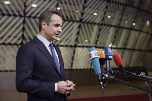 Κυριάκος Μητσοτάκης στη Σύνοδο Κορυφής: «Η αποκλιμάκωση στην Ουκρανία θα ήταν προς όφελος όλων»