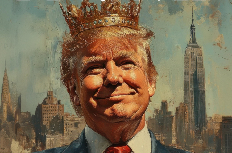 «Ζήτω ο Βασιλιάς»: Η ανάρτηση σοκ του Λευκού Οίκου με τον Τραμπ να φοράει κορώνα