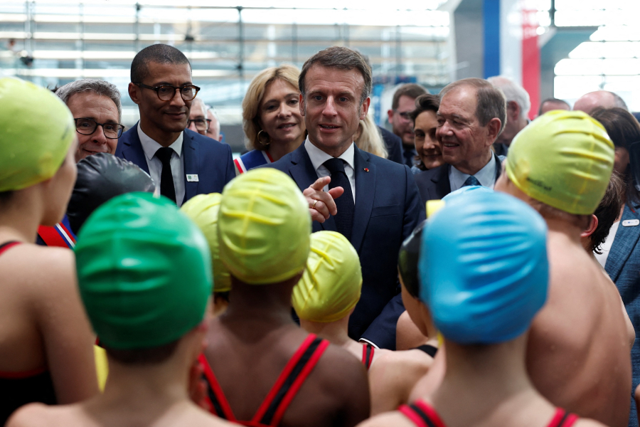 Μακρόν: Η Ρωσία προσπαθεί να υπονομεύσει τους Ολυμπιακούς αγώνες του Παρισιού