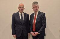 Στο Λονδίνο ο Νίκος Δένδιας, συνάντηση με τον σύμβουλο Εθνικής Ασφάλειας της Βρετανίας