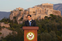 Πολιτική πλατφόρμα Ρούμπιο από την Πνύκα: «Η Ελλάδα, η Ιστορία που μας χάρισε και το κοινό μας μέλλον»