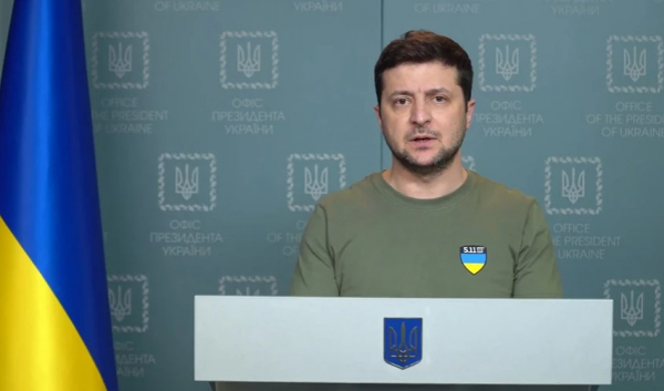 Νέο διάγγελμα Ζελένσκι: «Οι Ρώσοι θέλουν να καταστρέψουν την χώρα, προστατέψτε κάθε μέτρο της γης μας (βίντεο)