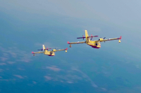 Βίντεο από την επιχείρηση των ελληνικών Canadair στην Ισπανία