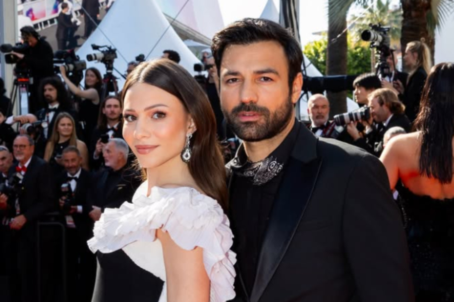 Αντρέας Γεωργίου: Στο Φεστιβάλ των Καννών με την εγκυμονούσα σύζυγο του (Εικόνες)