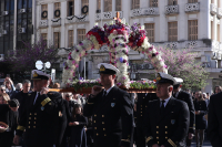Θεσσαλονίκη: Σε κλίμα κατάνυξης και θρησκευτικής ευλάβειας η περιφορά του Επιταφίου του Αγίου Μηνά (Εικόνες)