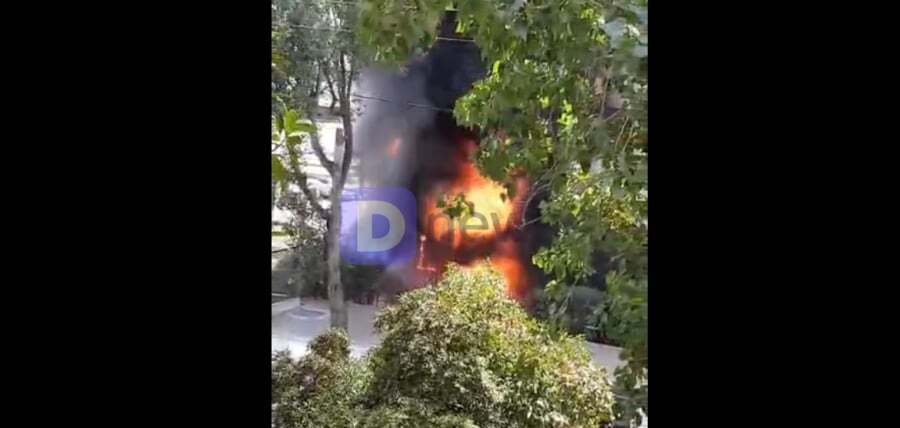 Νοσοκομείο Metropolitan: Η στιγμή που ξέσπασε η φωτιά - Βίντεο ντοκουμέντο