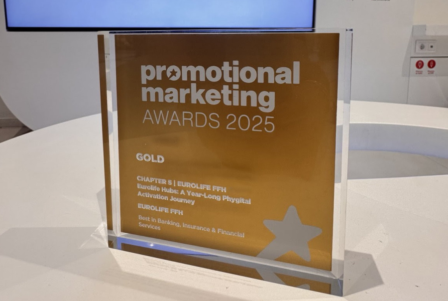 Eurolife FFH: Χρυσό βραβείο για το EurolifeHub στα Promotional Marketing Awards 2025