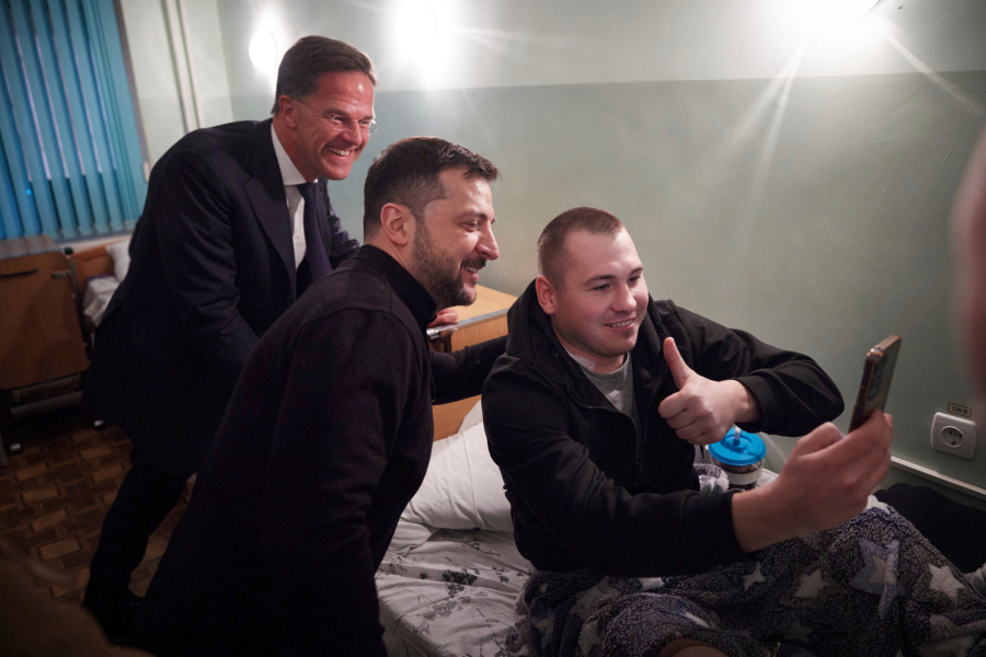 Απροειδοποίητη επίσκεψη Ρούτε στην Οδησσό - Στήριξη ΝΑΤΟ στην Ουκρανία και στις ειρηνευτικές προσπάθειες Τραμπ