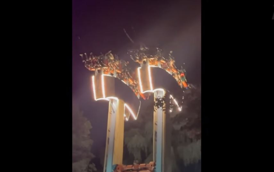 Έζησαν τον τρόμο σε λούνα παρκ, έμειναν ανάποδα στον αέρα για μισή ώρα!